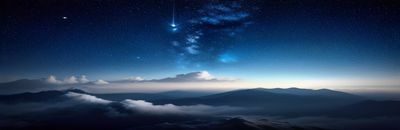 缘之空穹线深度解析文章配图，蓝紫色星空背景下两个剪影相向而立，象征命运的交汇与羁绊